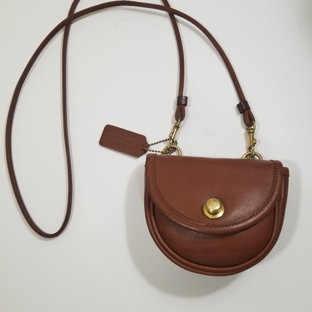 Vintage Coach 9826 Belt Bag British Tan
